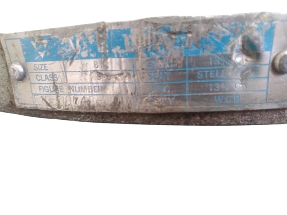 گلوب ولو فولادی 8 اینچ کلاس 150